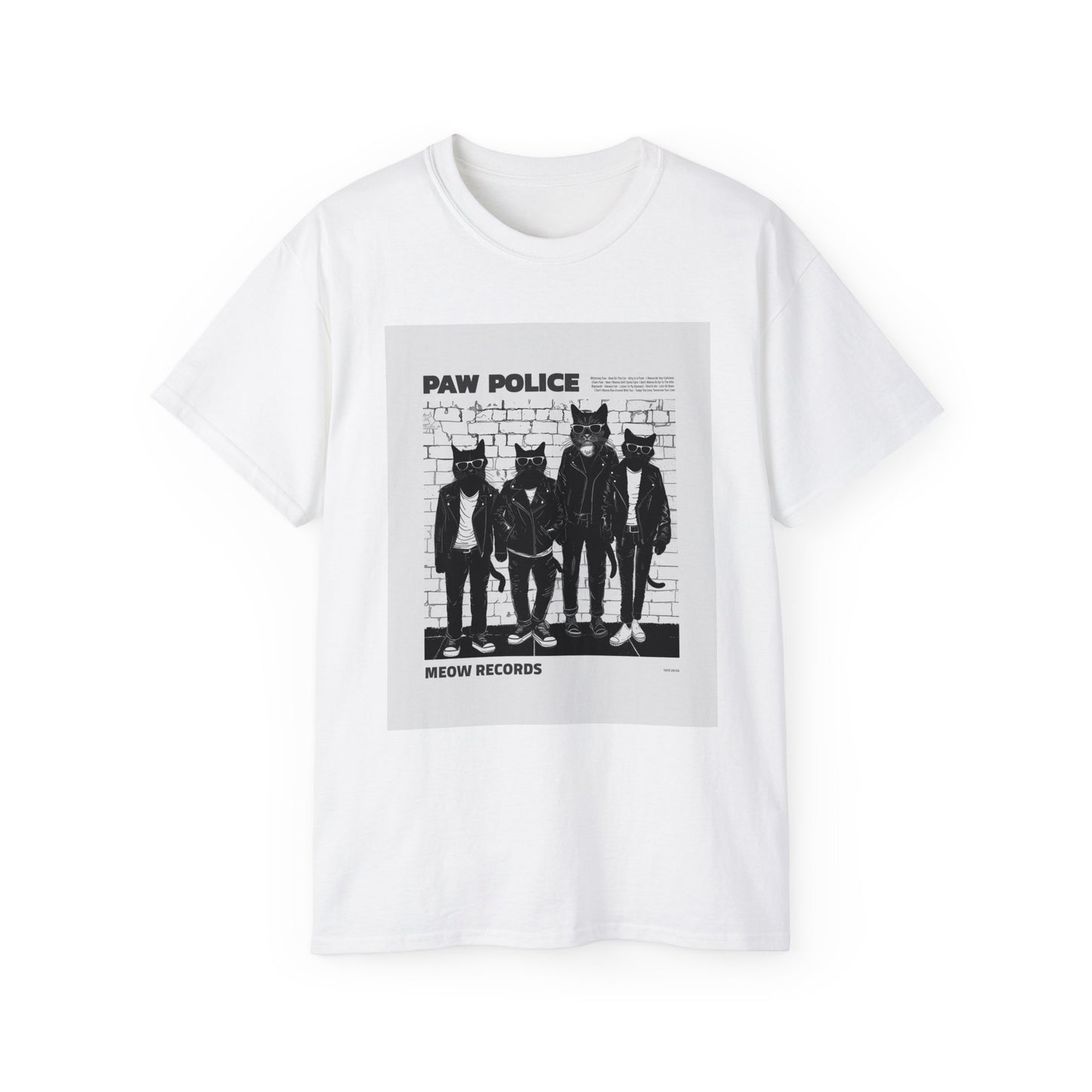 PAW POLICE Unisex Ultra Cotton Tee