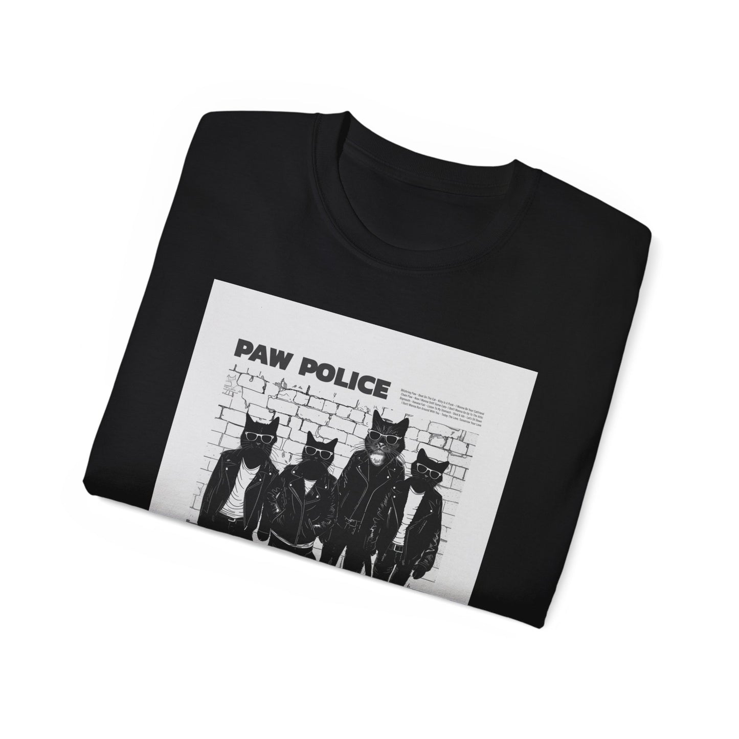 PAW POLICE Unisex Ultra Cotton Tee