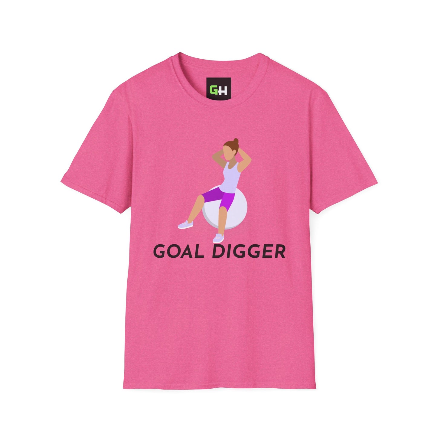 Unisex Softstyle T-Shirt "GOAL DIGGER"