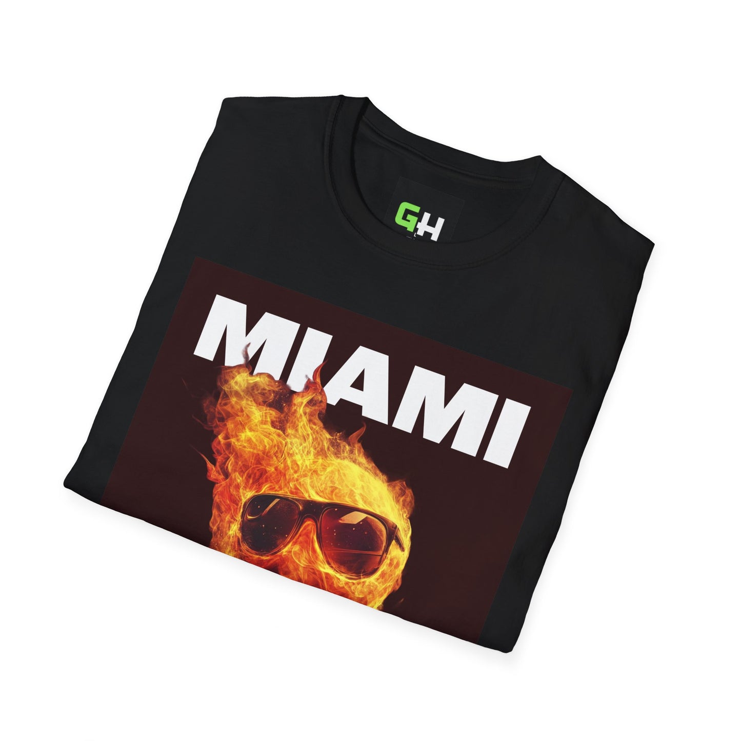 MIAMI HEAT STROKES Unisex Softstyle T-Shirt