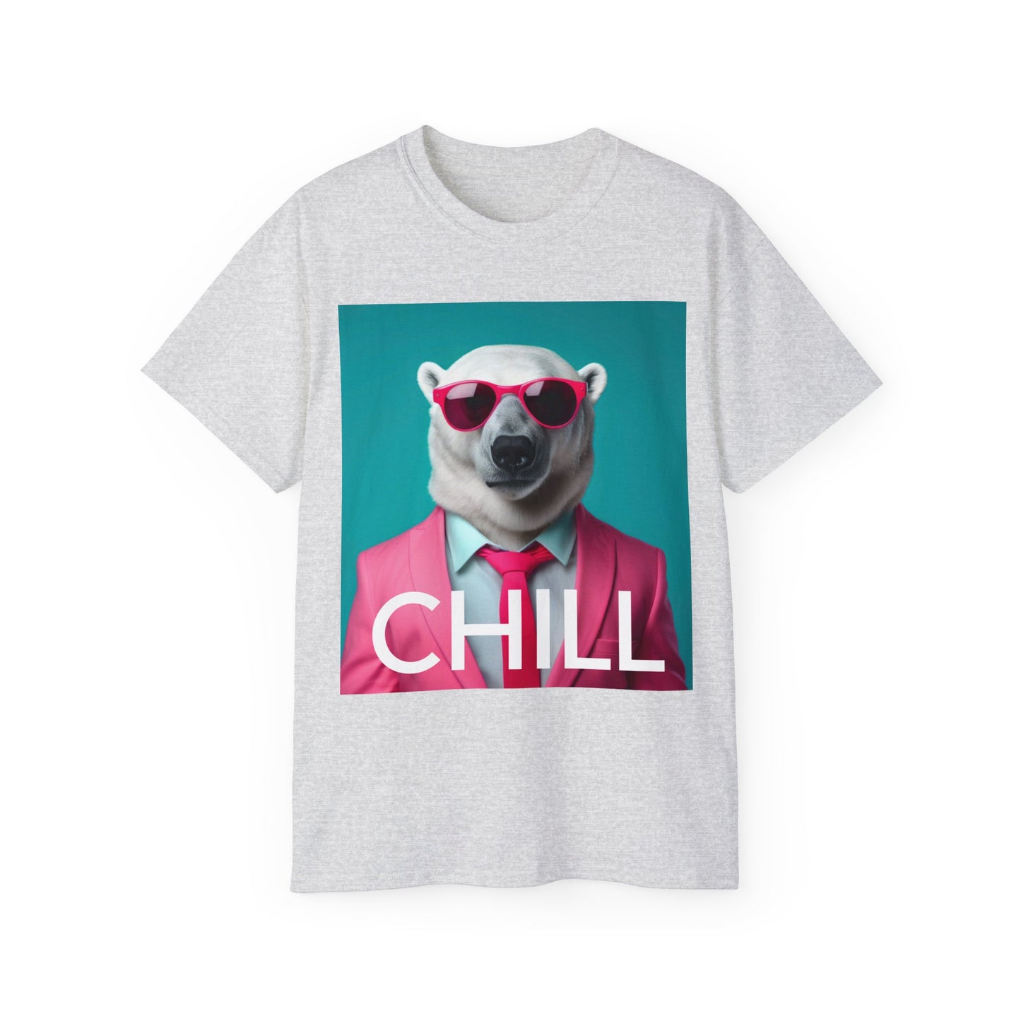 "Polar Bear CHILL" Unisex Ultra Cotton Tee