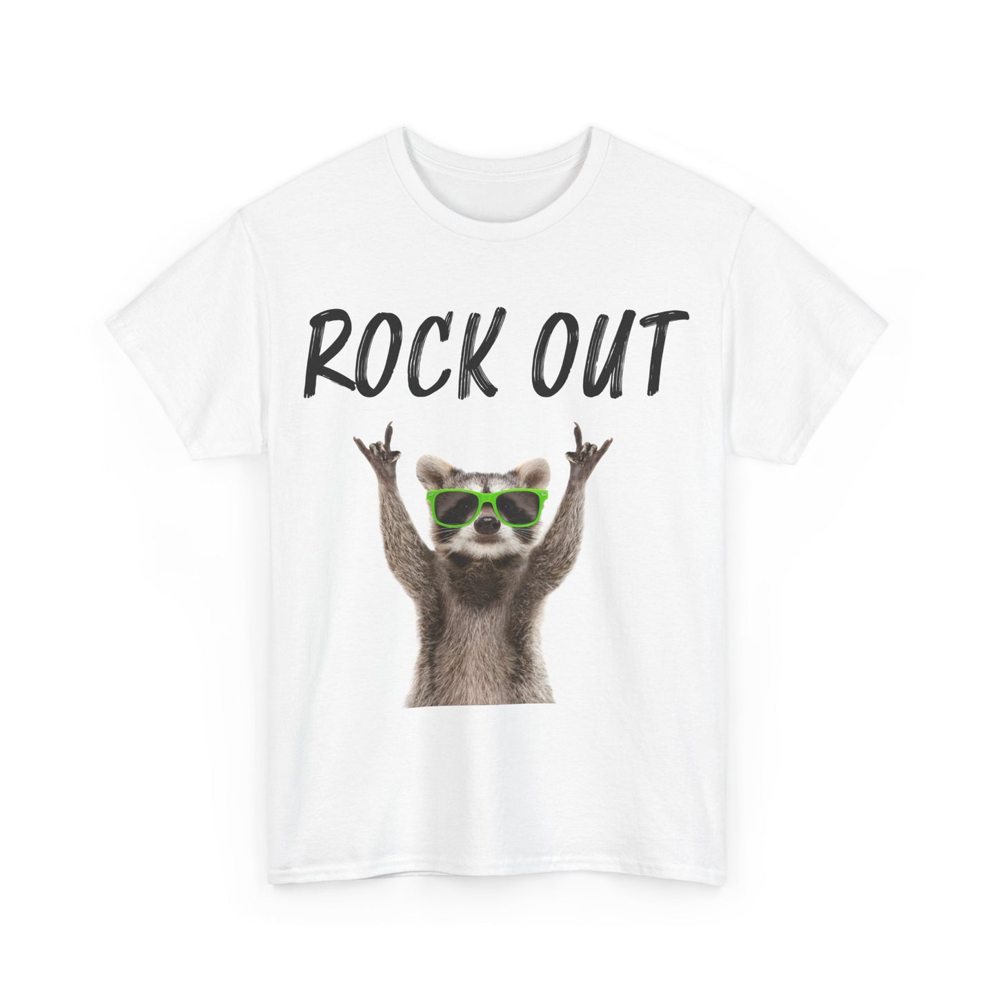 "ROCK OUT" Unisex Heavy Cotton Tee