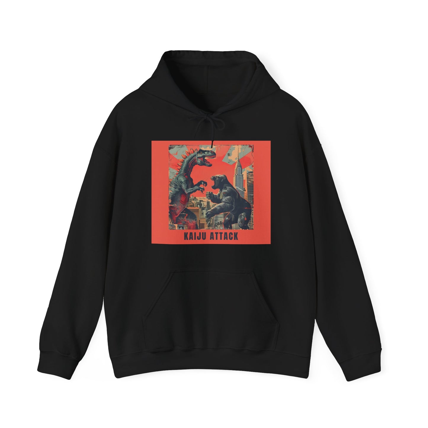 "KaiJu Attack" Unisex Heavy Blend™ Hooded Sweatshirt