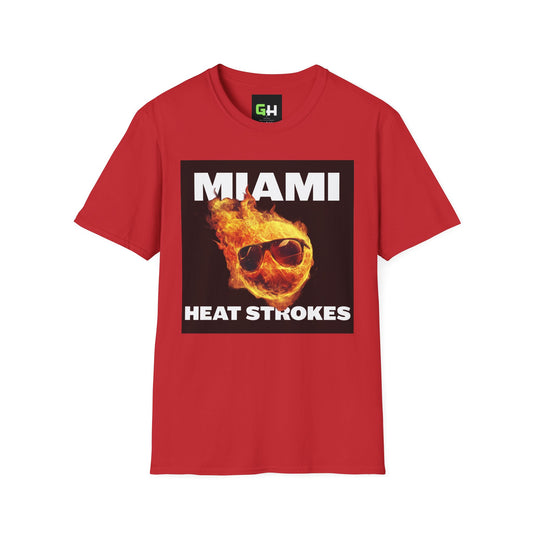 MIAMI HEAT STROKES Unisex Softstyle T-Shirt