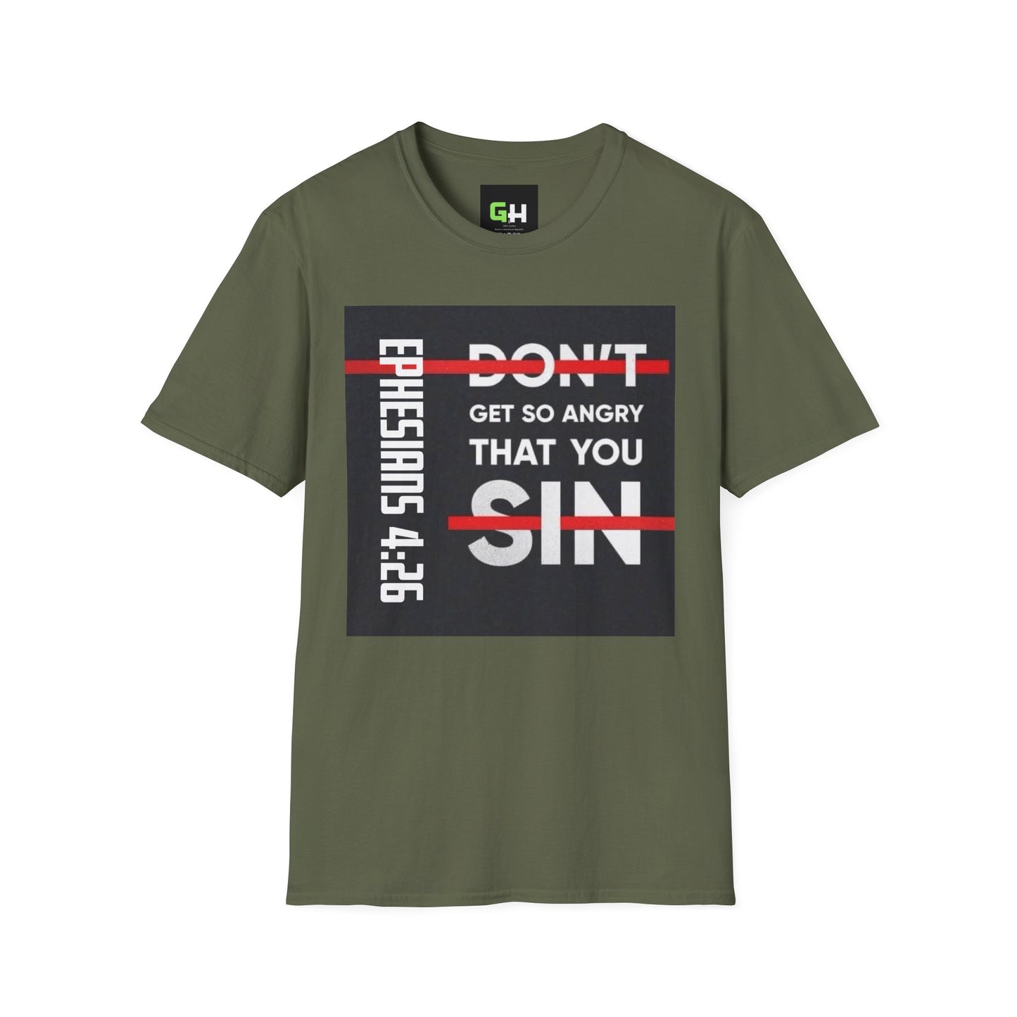 Ephesians 4:26 Unisex Softstyle T-Shirt