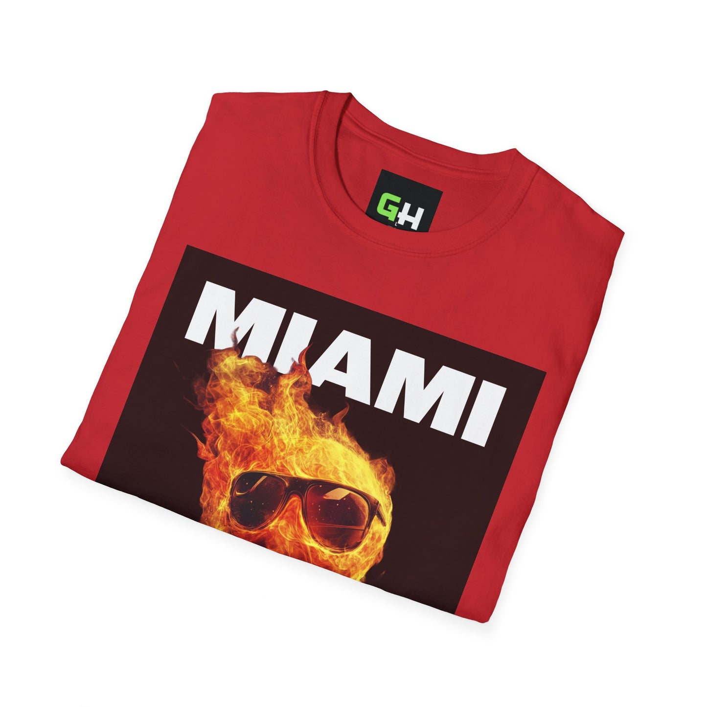 MIAMI HEAT STROKES Unisex Softstyle T-Shirt