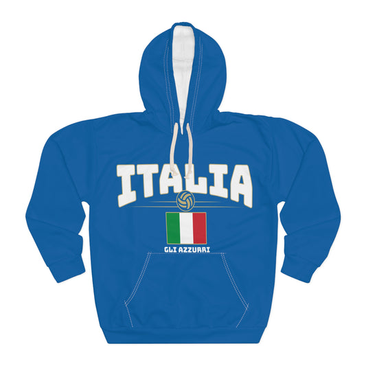 "ITALIA" Unisex Pullover Hoodie (AOP)