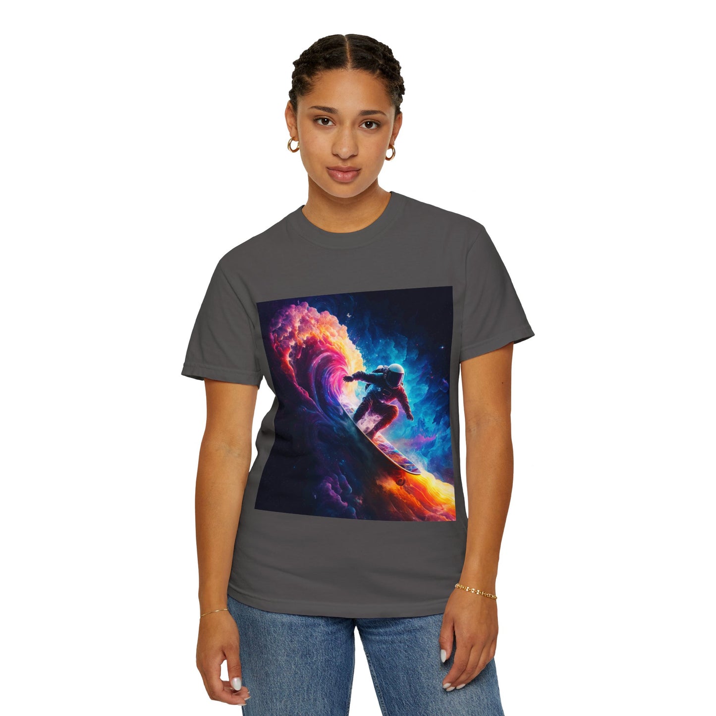 Moonlight Surfin' Unisex Garment-Dyed T-shirt