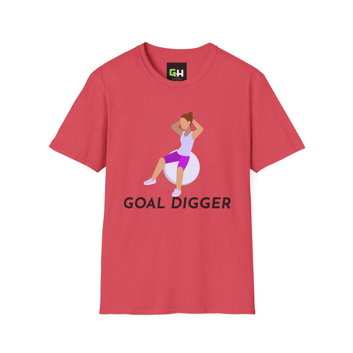 Unisex Softstyle T-Shirt "GOAL DIGGER"