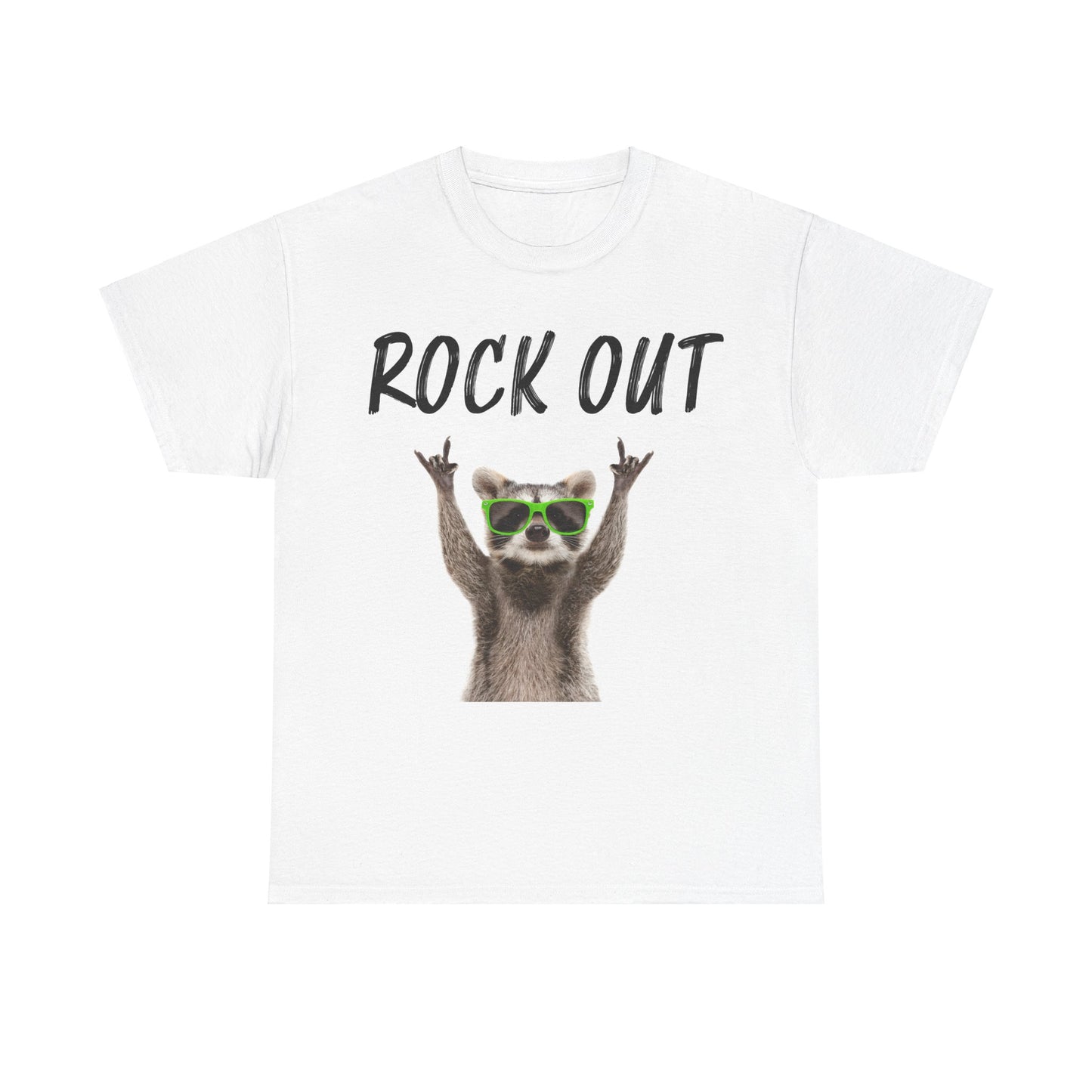 "ROCK OUT" Unisex Heavy Cotton Tee