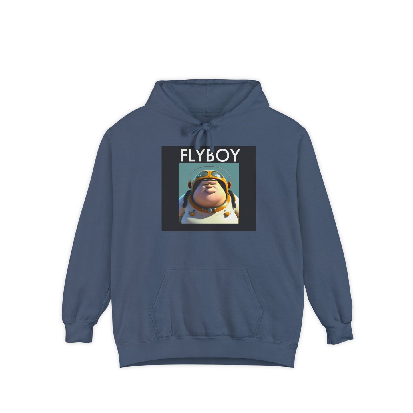 "FLYBOY"' Unisex Garment-Dyed Hoodie