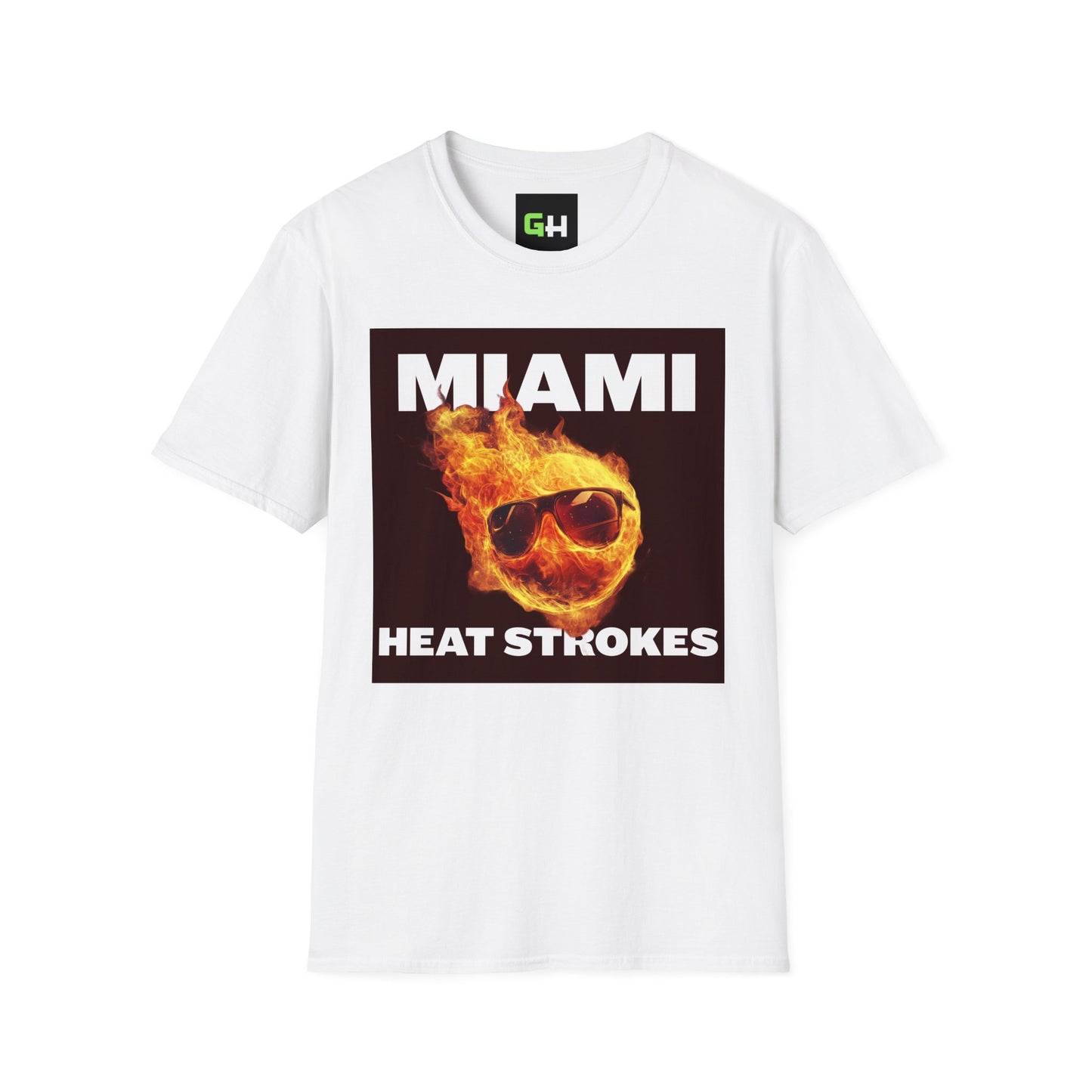 MIAMI HEAT STROKES Unisex Softstyle T-Shirt