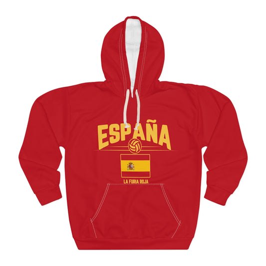 "España" Unisex Pullover Hoodie (AOP)