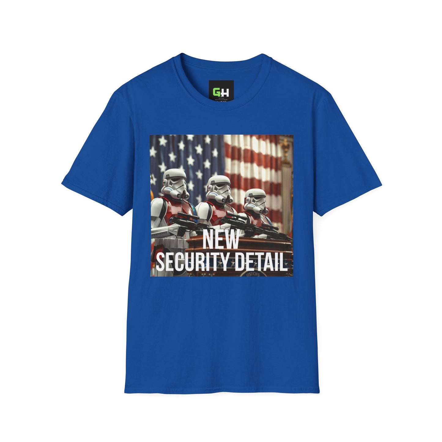 NEW SECURITY DETAIL Unisex Softstyle T-Shirt