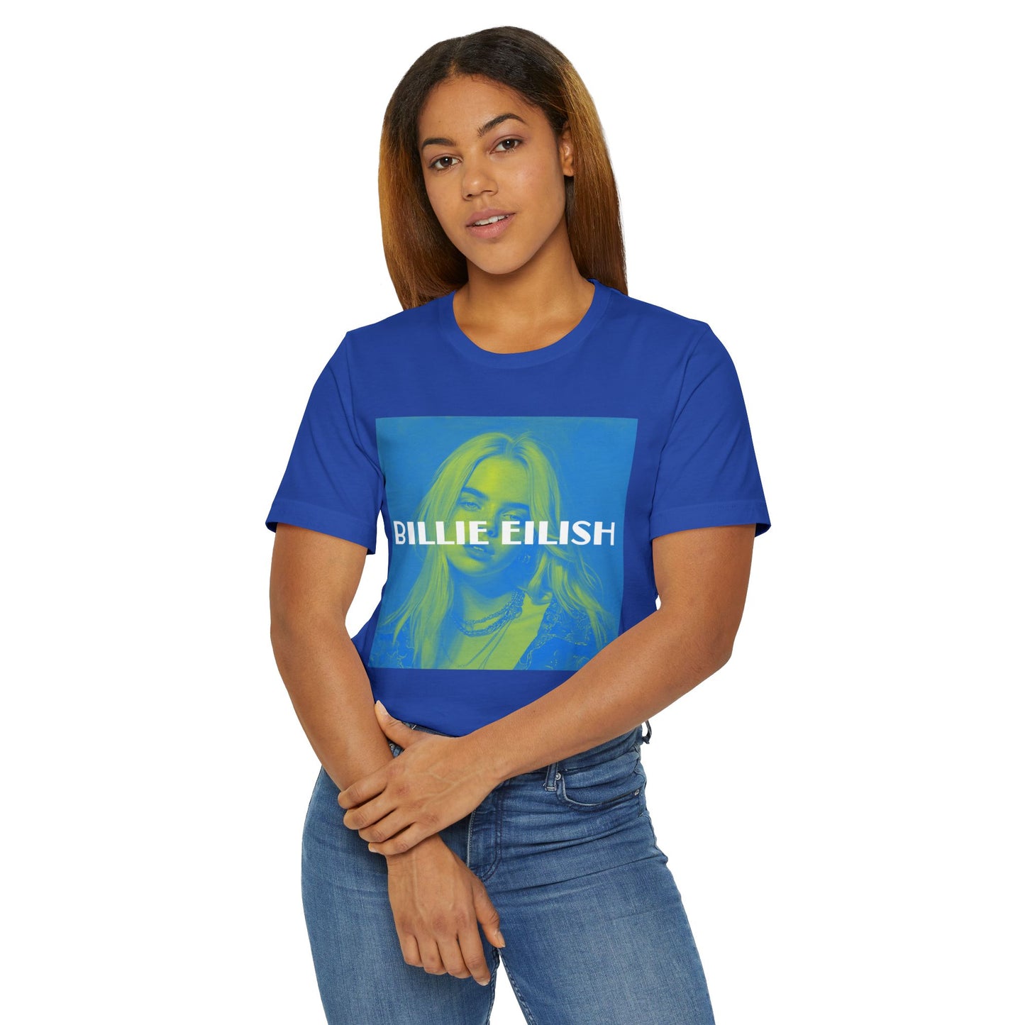 "BILLIE EILISH" Unisex Jersey T-Shirt