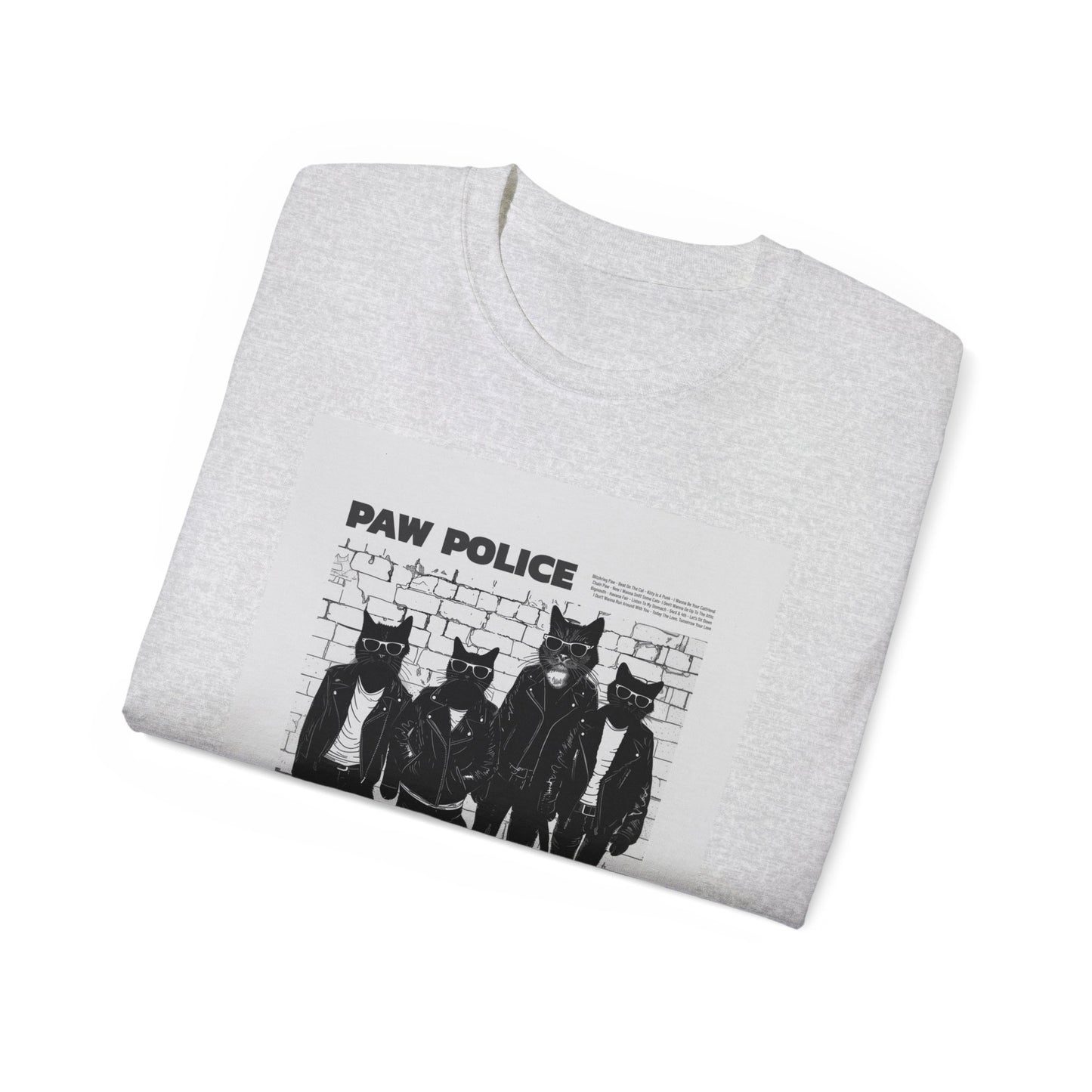 PAW POLICE Unisex Ultra Cotton Tee