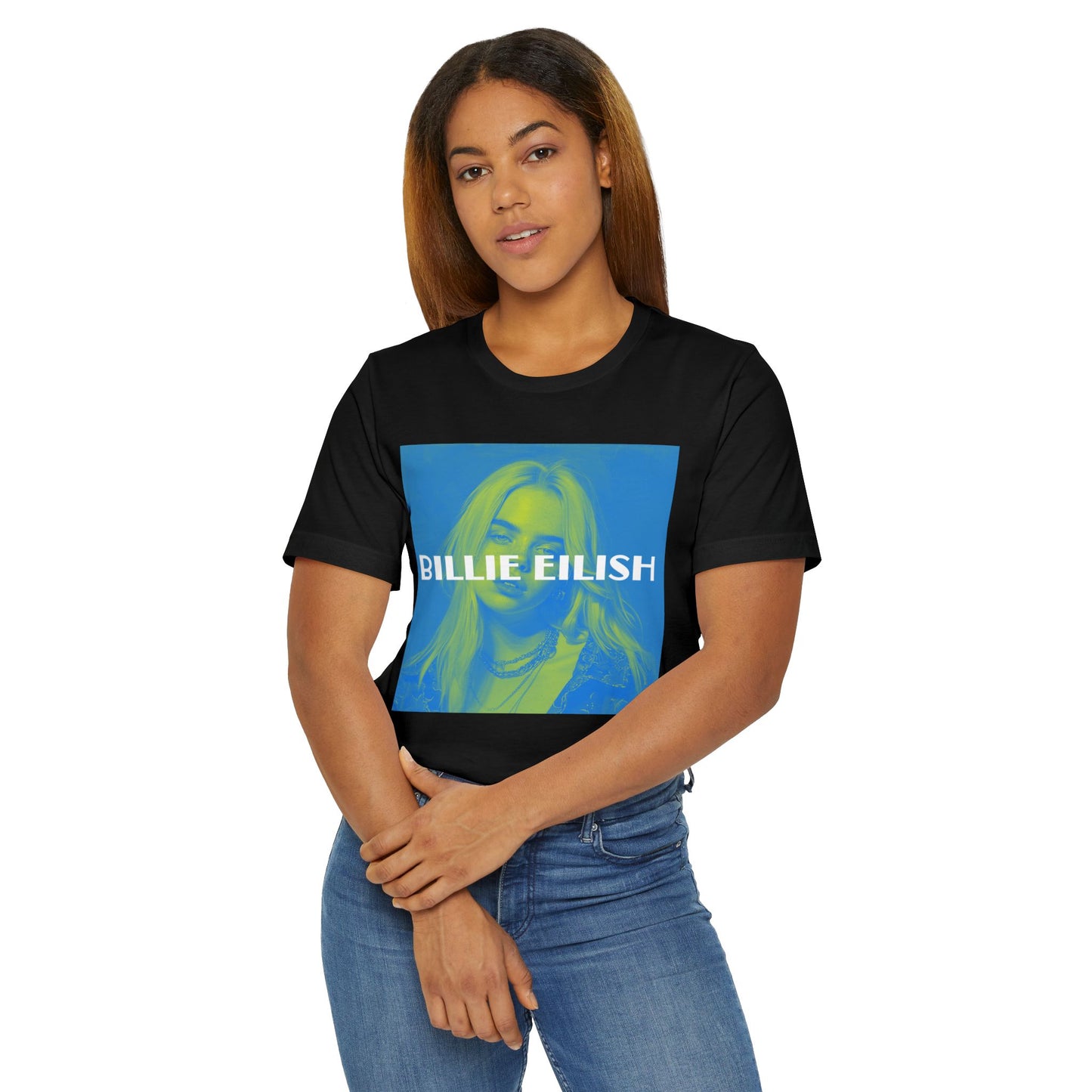 "BILLIE EILISH" Unisex Jersey T-Shirt