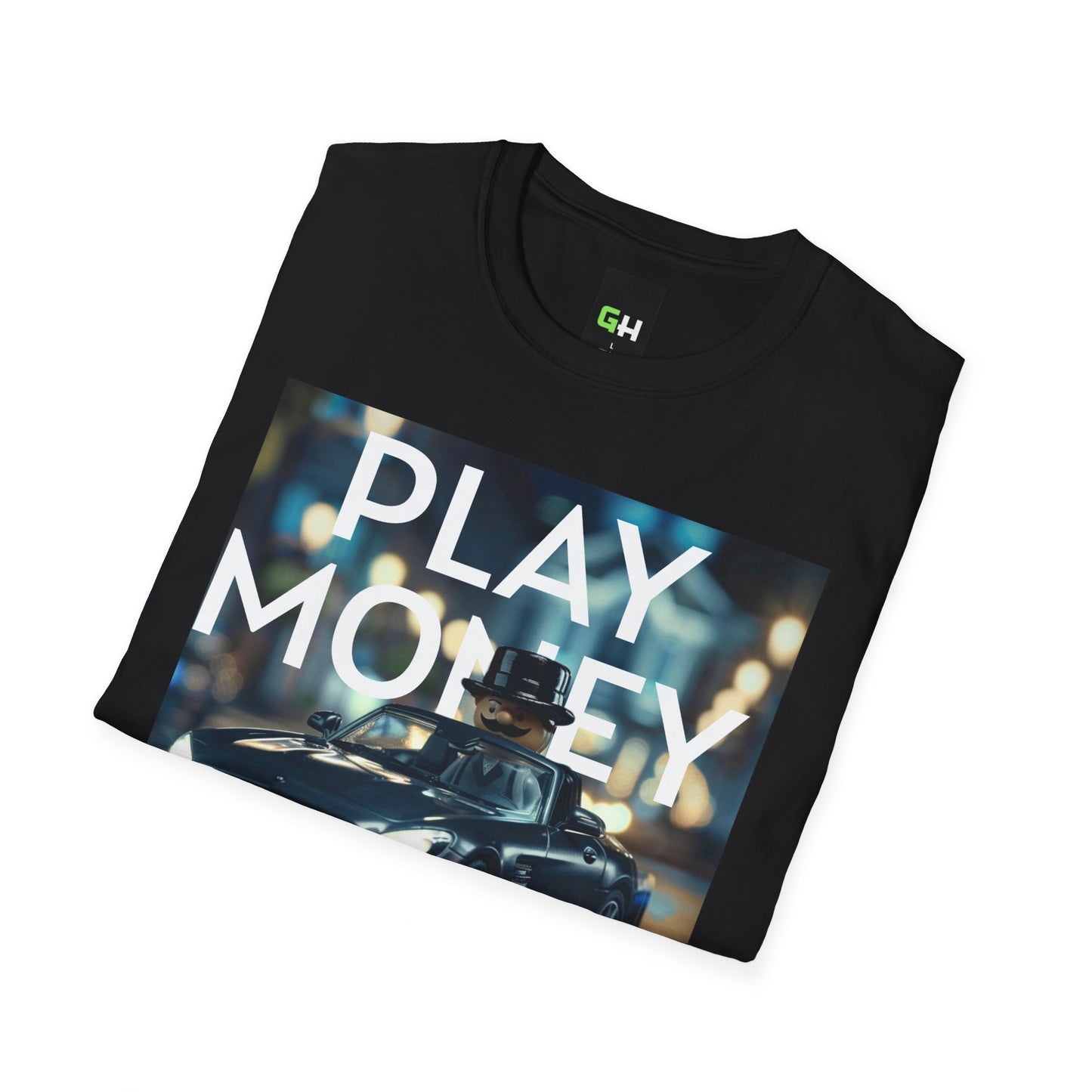 PLAY MONEY Unisex Softstyle T-Shirt