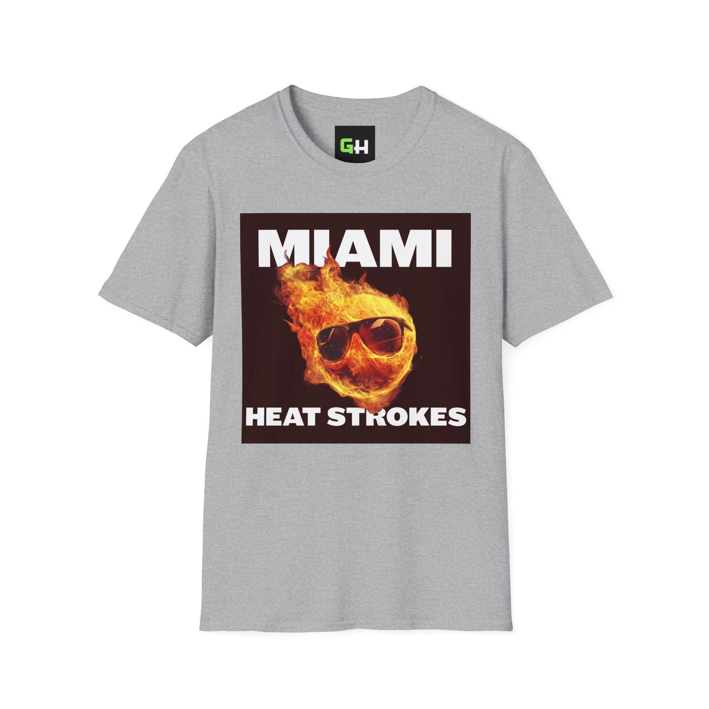 MIAMI HEAT STROKES Unisex Softstyle T-Shirt