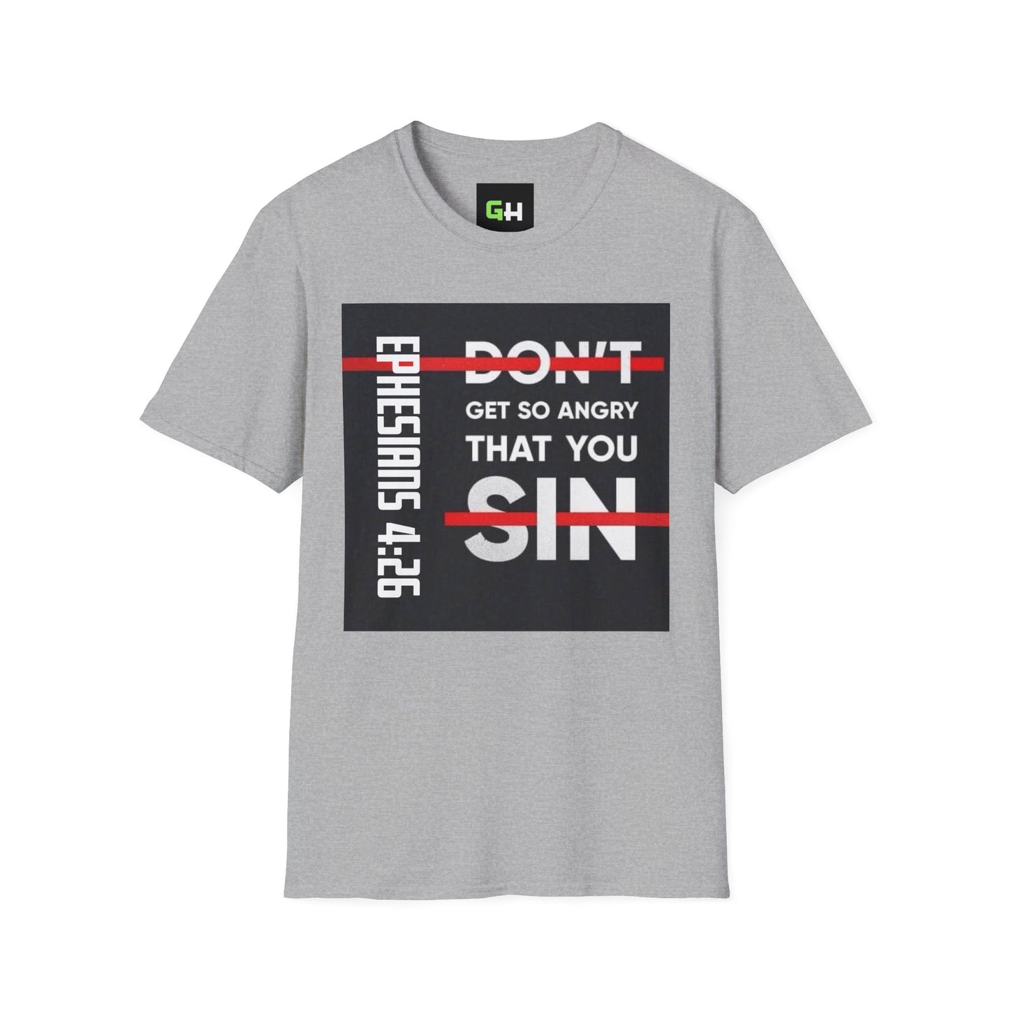 Ephesians 4:26 Unisex Softstyle T-Shirt