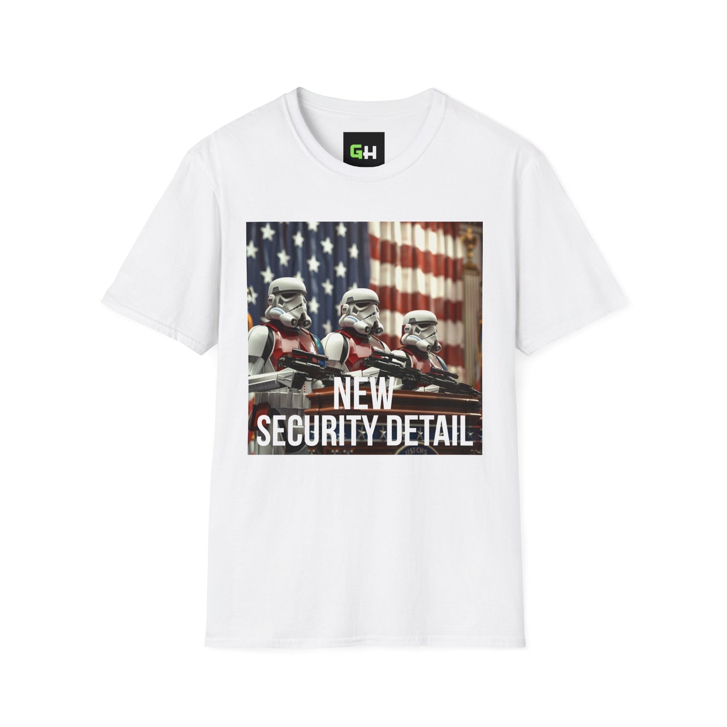 NEW SECURITY DETAIL Unisex Softstyle T-Shirt