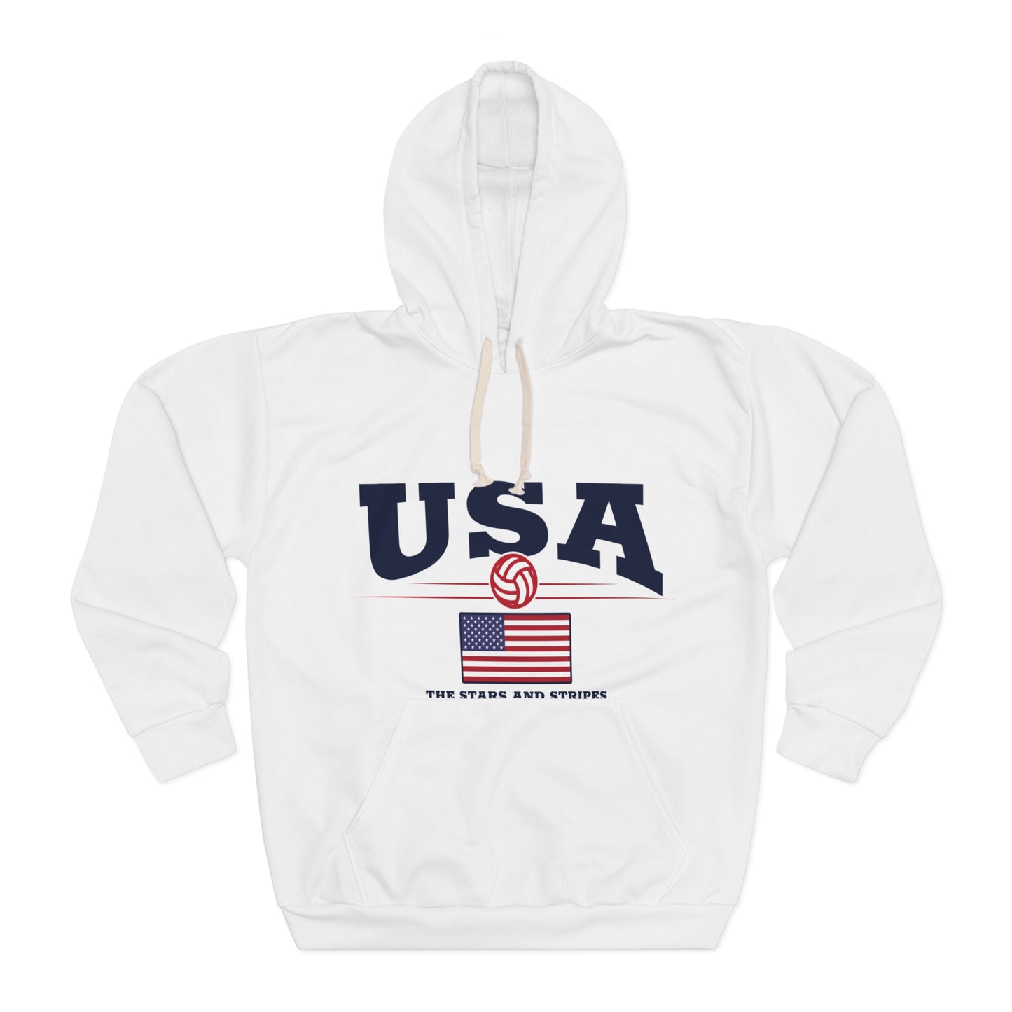 "USA" Unisex Pullover Hoodie (AOP)