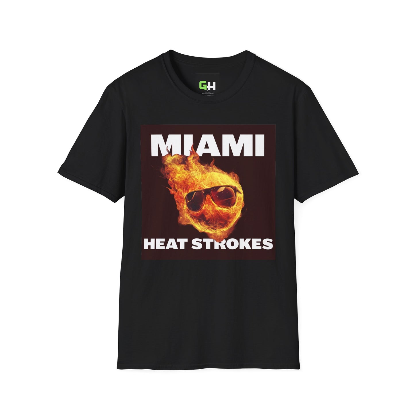 MIAMI HEAT STROKES Unisex Softstyle T-Shirt