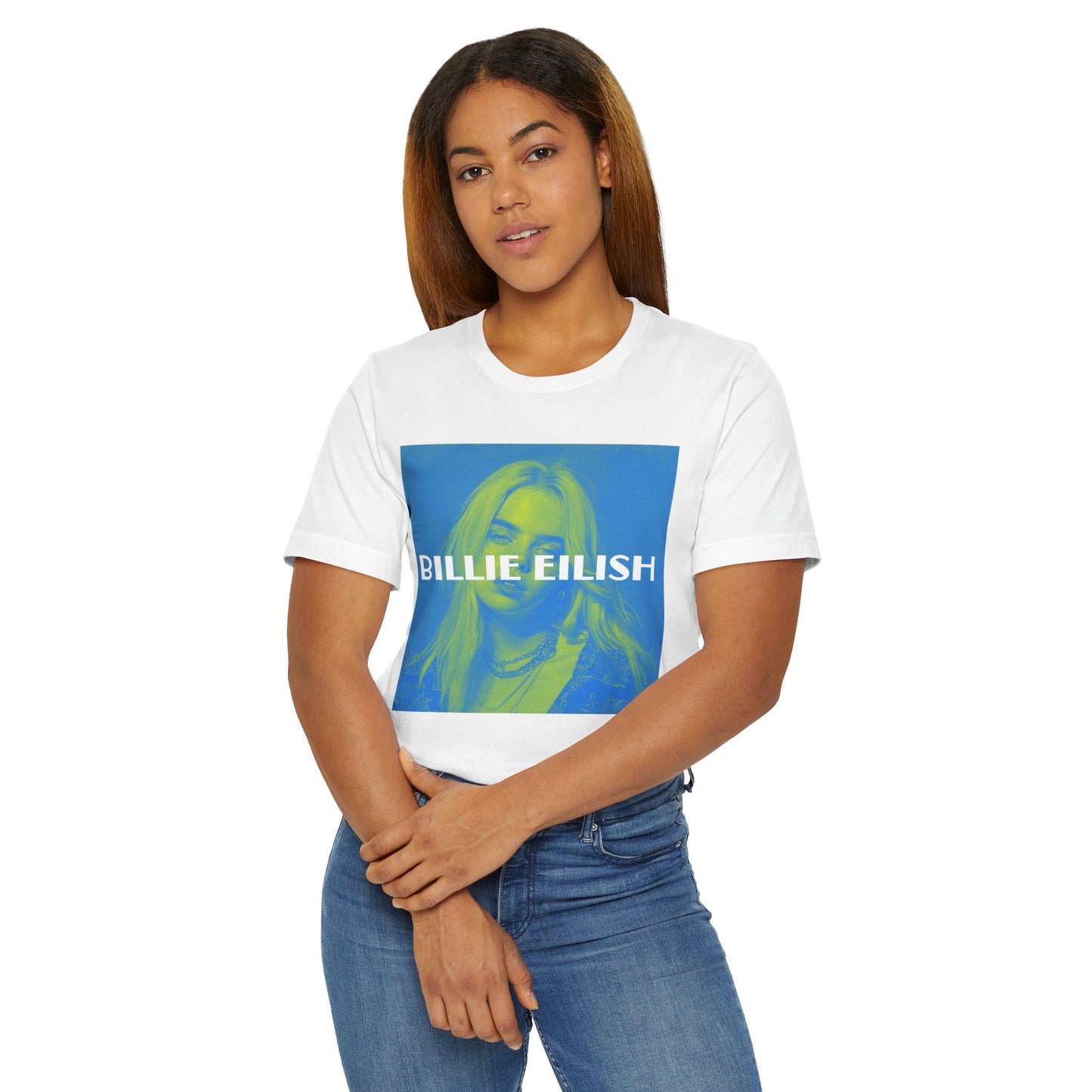 "BILLIE EILISH" Unisex Jersey T-Shirt