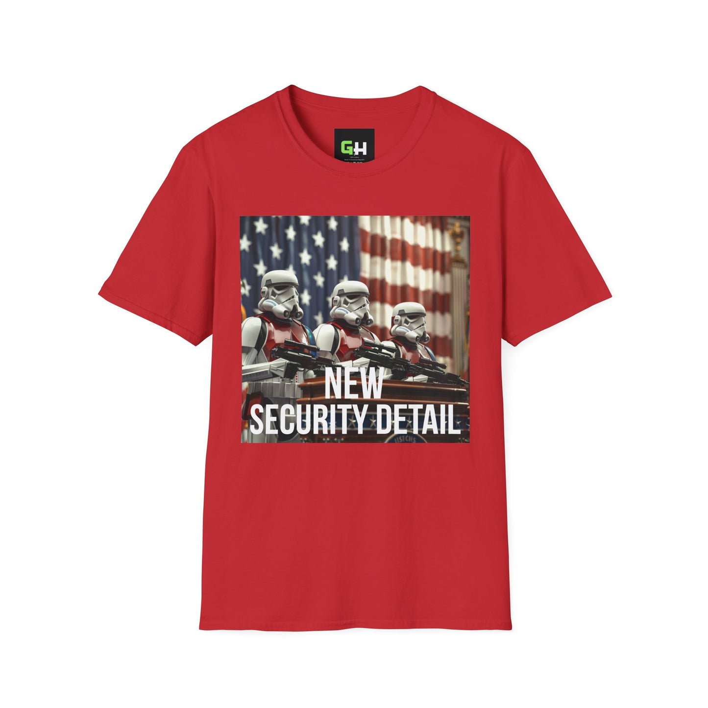 NEW SECURITY DETAIL Unisex Softstyle T-Shirt