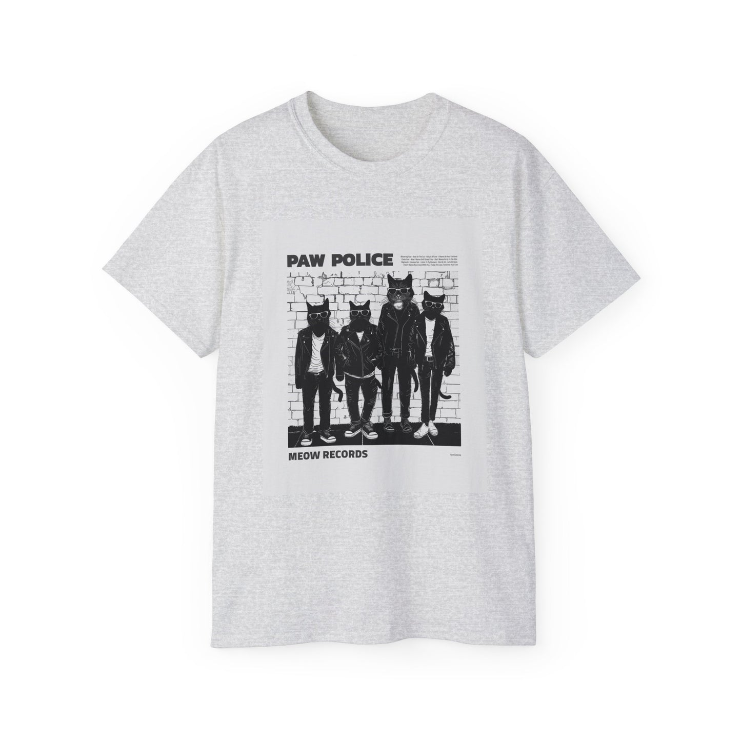 PAW POLICE Unisex Ultra Cotton Tee