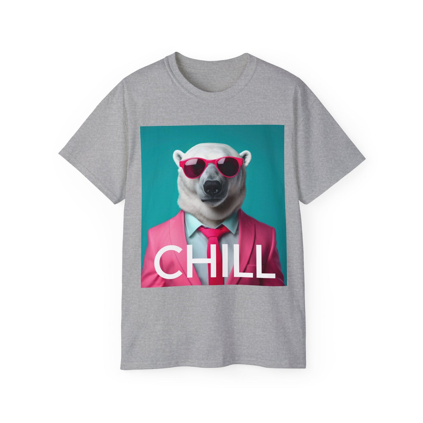 "Polar Bear CHILL" Unisex Ultra Cotton Tee