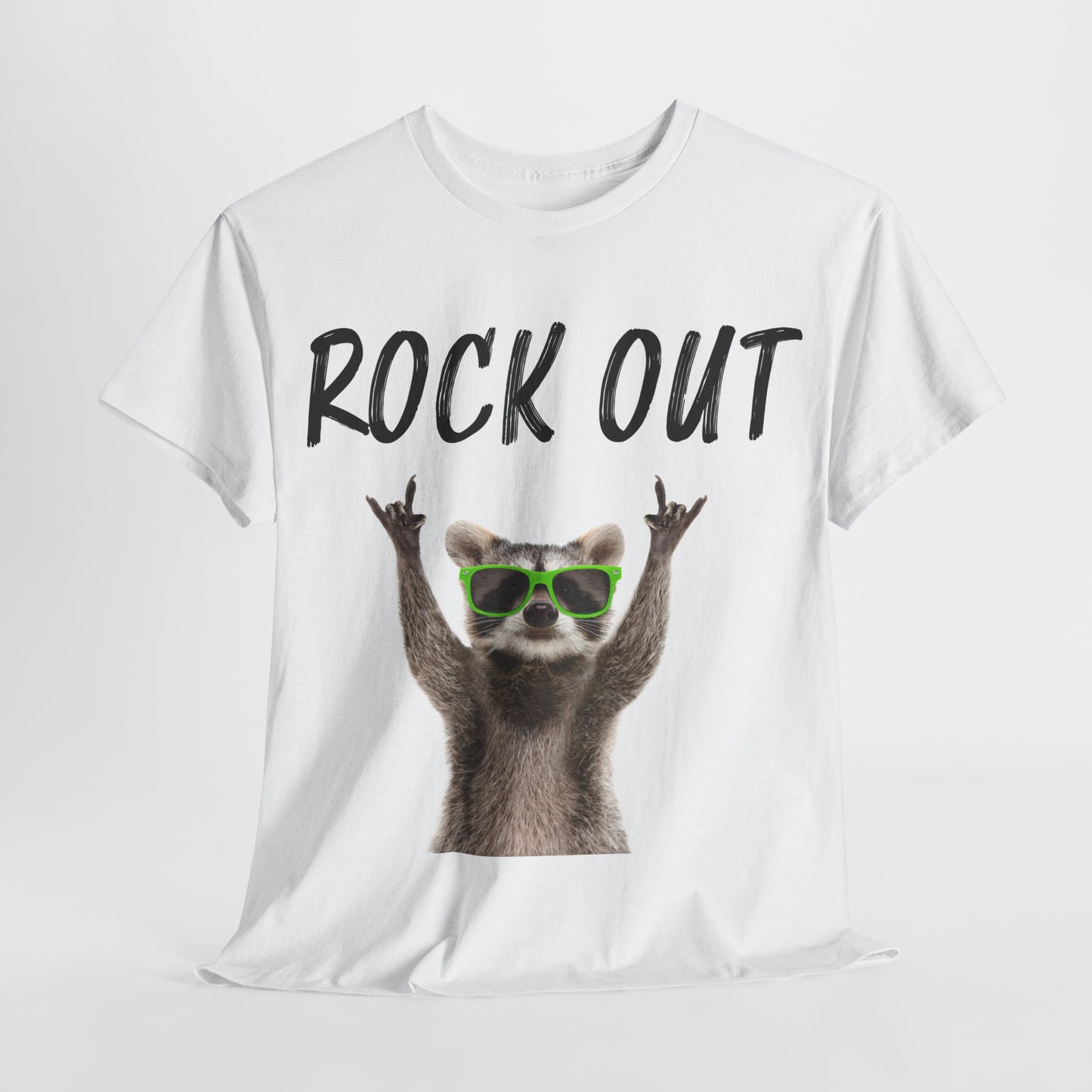 "ROCK OUT" Unisex Heavy Cotton Tee