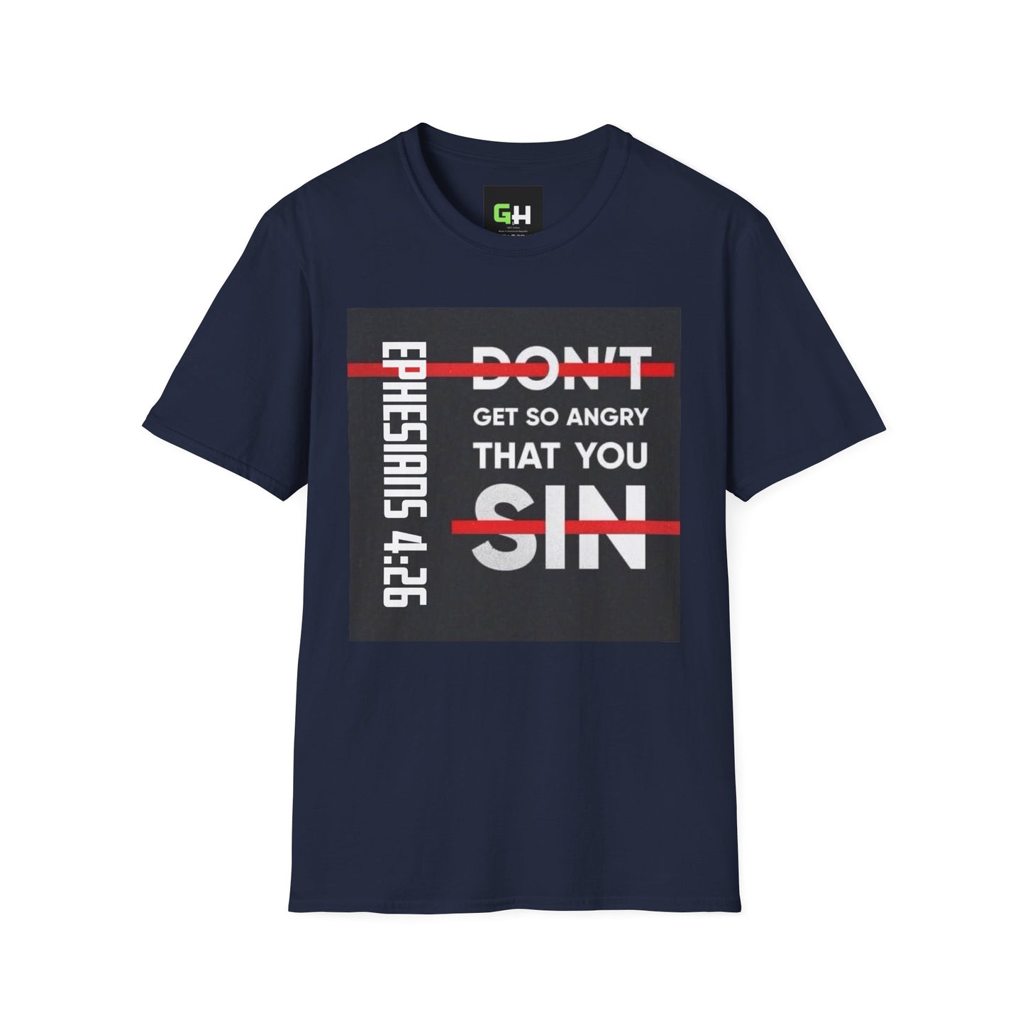 Ephesians 4:26 Unisex Softstyle T-Shirt