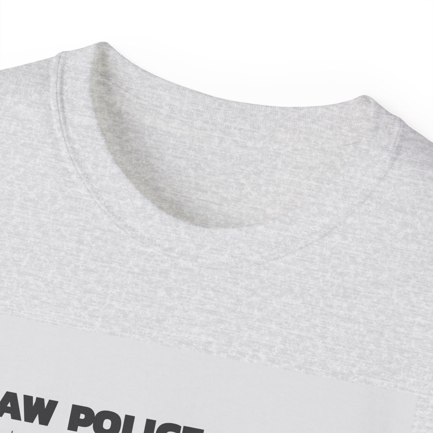 PAW POLICE Unisex Ultra Cotton Tee