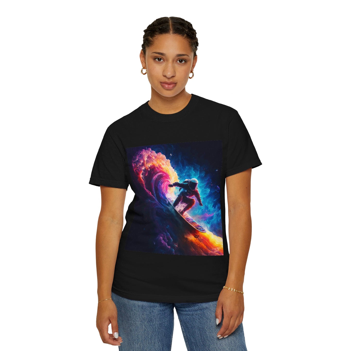 Moonlight Surfin' Unisex Garment-Dyed T-shirt