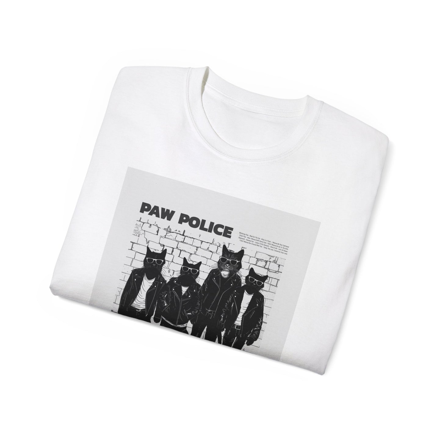 PAW POLICE Unisex Ultra Cotton Tee