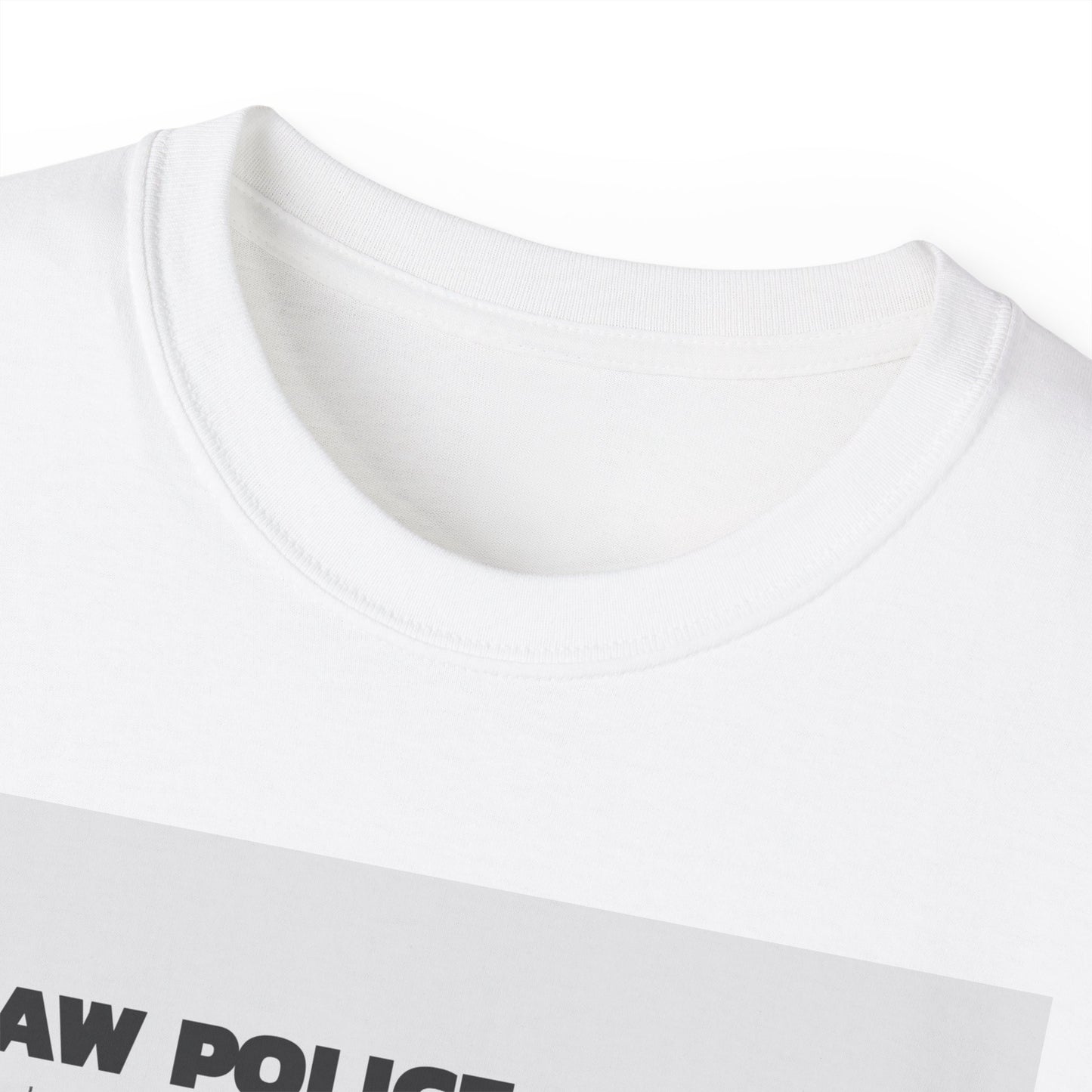 PAW POLICE Unisex Ultra Cotton Tee