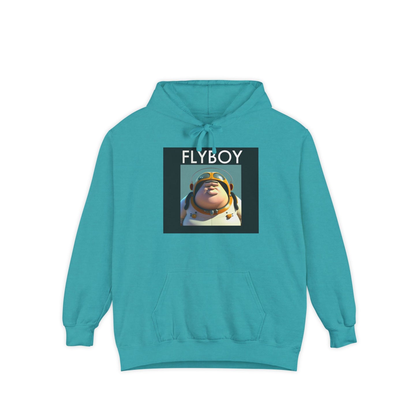 "FLYBOY"' Unisex Garment-Dyed Hoodie