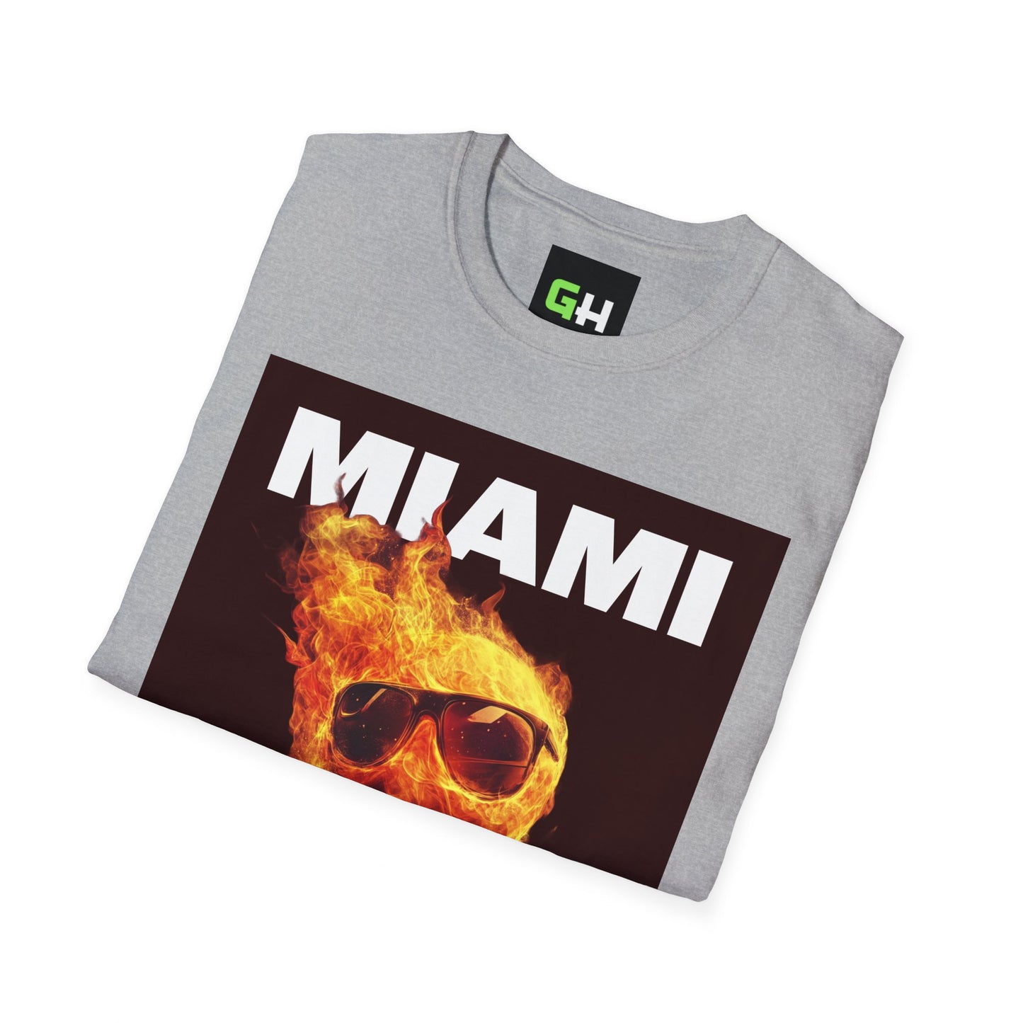 MIAMI HEAT STROKES Unisex Softstyle T-Shirt