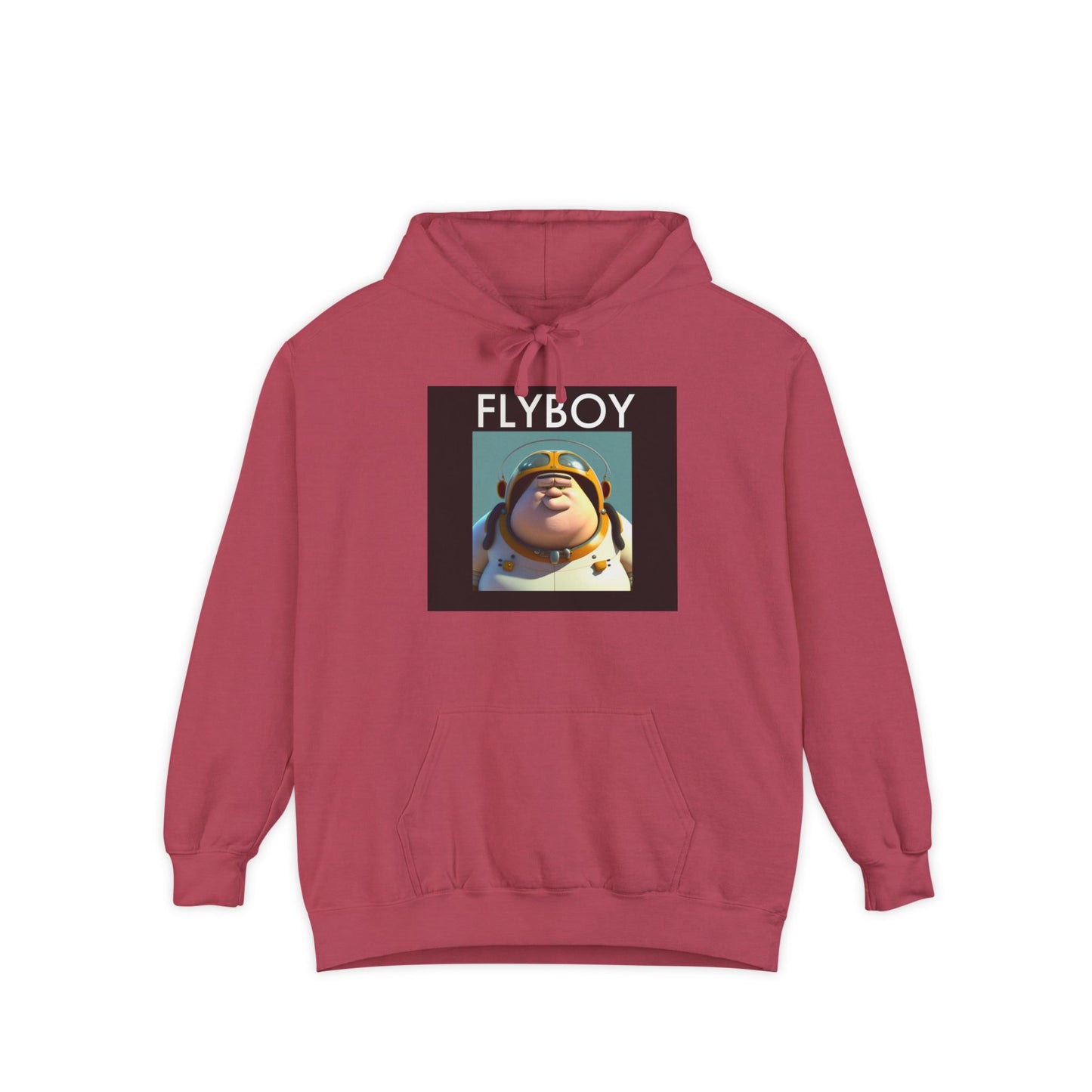 "FLYBOY"' Unisex Garment-Dyed Hoodie