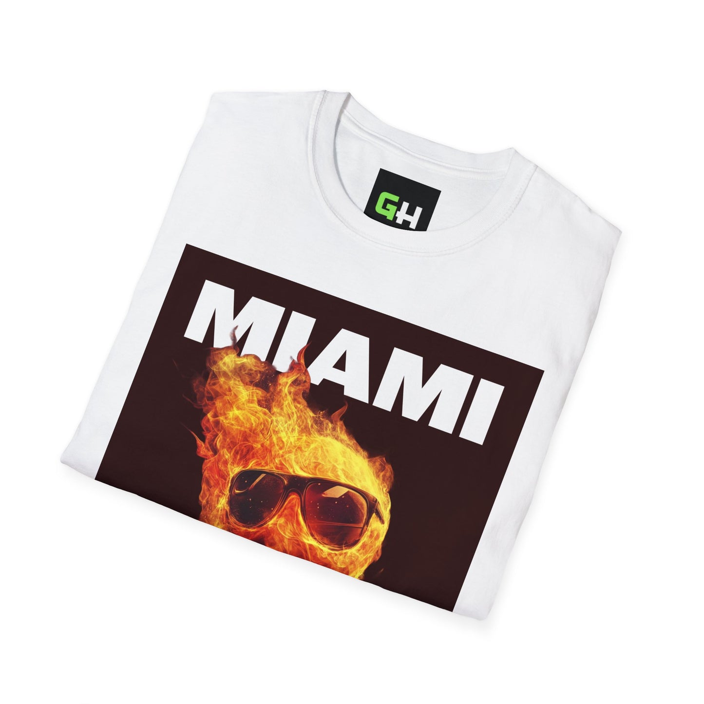 MIAMI HEAT STROKES Unisex Softstyle T-Shirt