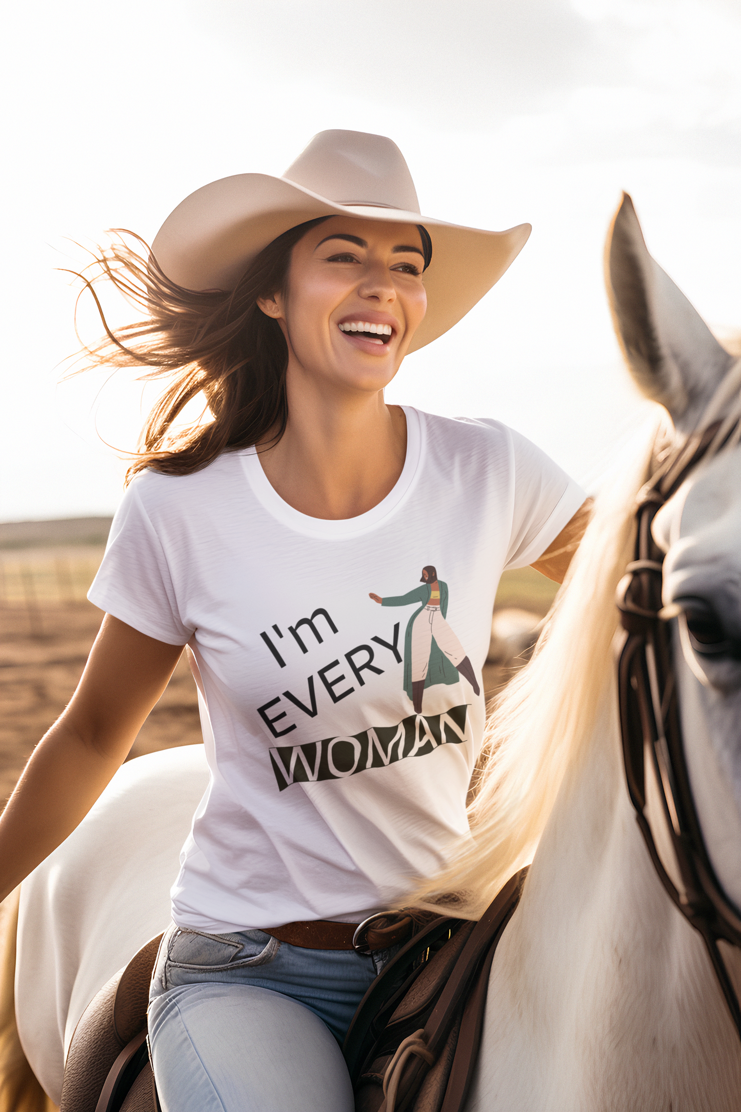 "I'M EVERY WOMAN" Women's Softstyle Tee